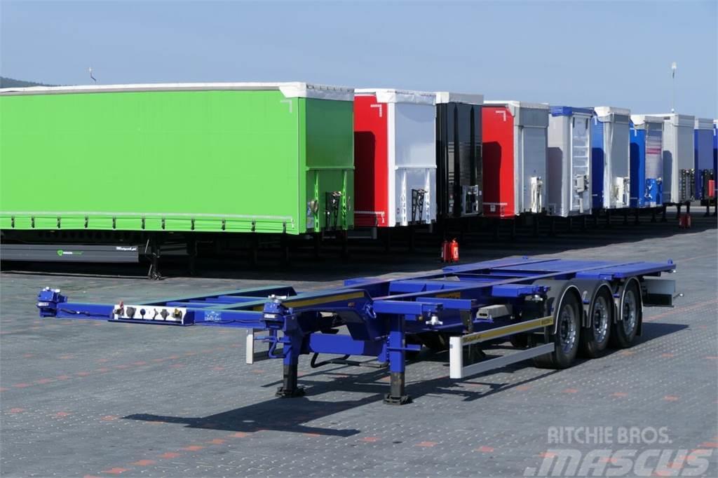 Wielton CHASISS / FOR CONTAINERS / LIFTED AXLE / SAF / Chassis e suspensões