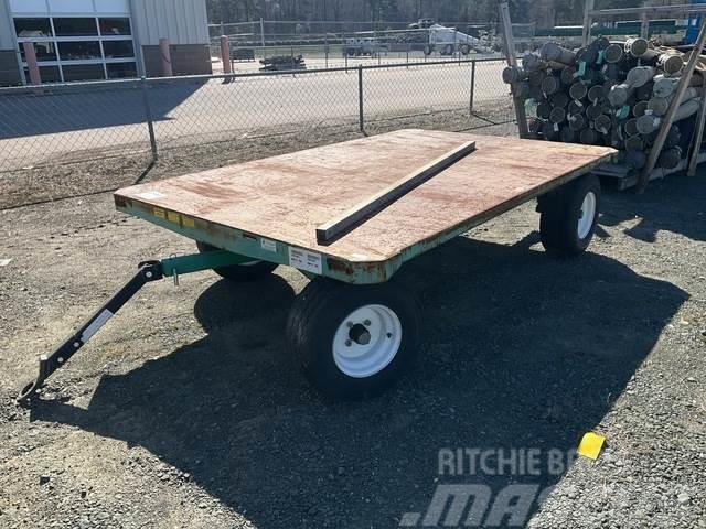  Industrial 5 Ft X 9 Ft Utility Bale Wagon Cart Tra Reboques industriais