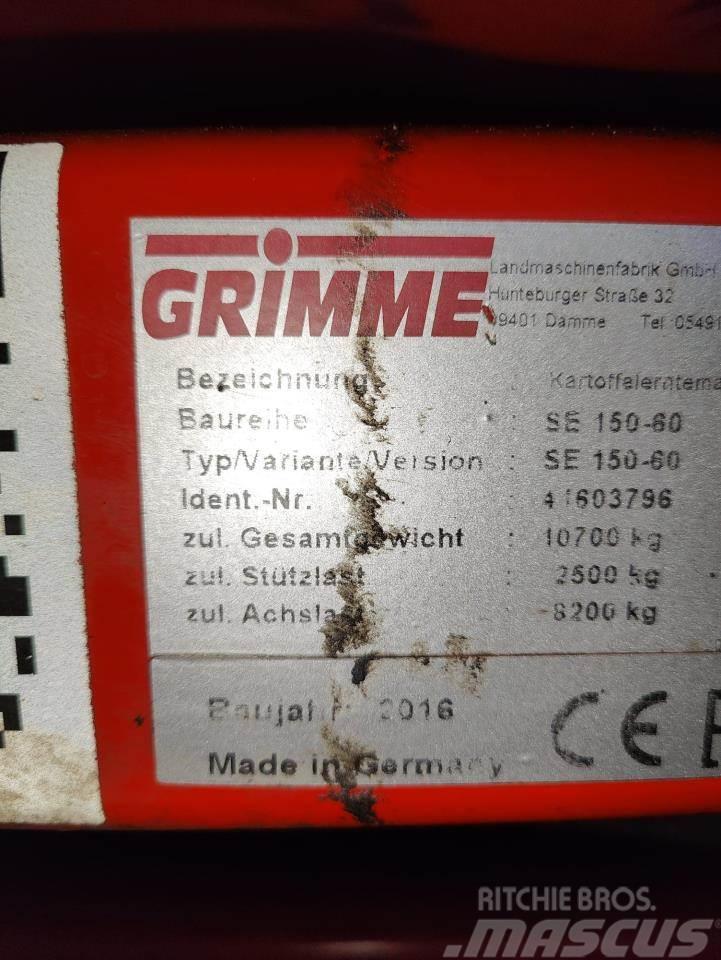 Grimme SE 150-60 UB Equipamentos Colheita e apanha de Batatas