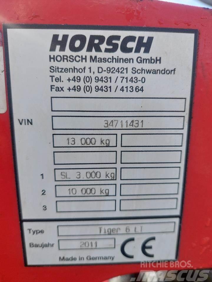 Horsch Tiger 6 LT / Pronto 6 TD Grades