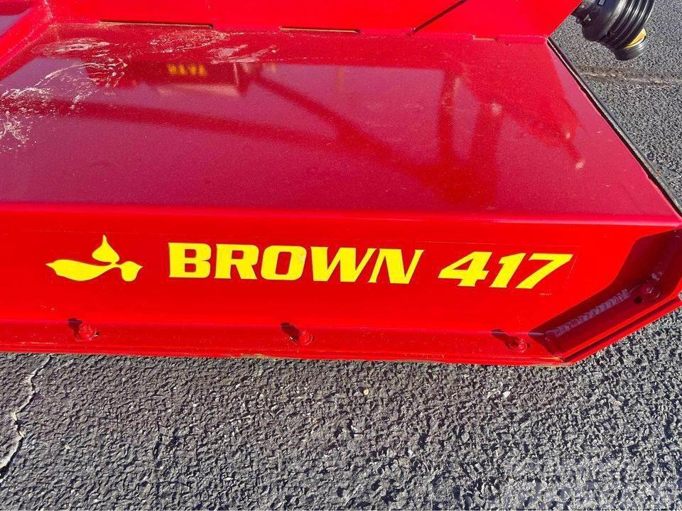 Brown 417 rotary cutter Cortadores, moinhos e desenroladores de fardos
