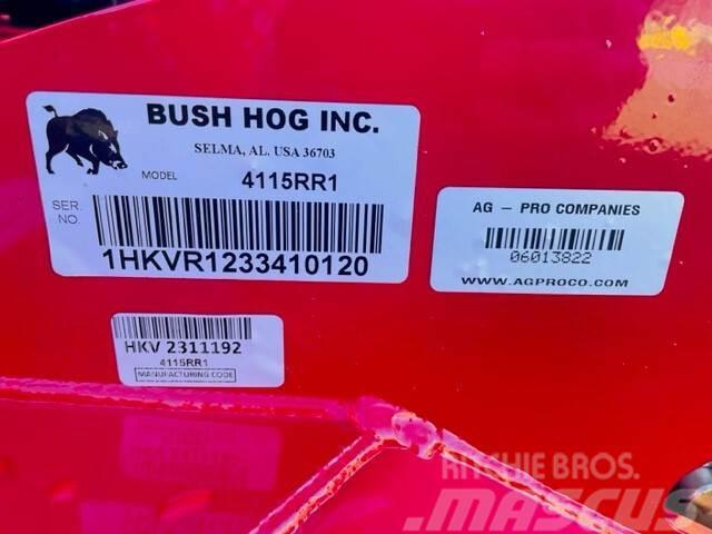 Bush Hog 4115 Cortadores, moinhos e desenroladores de fardos