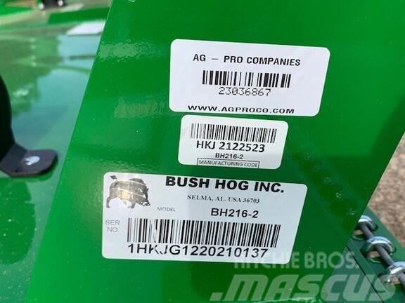 Bush Hog BH216 Cortadores, moinhos e desenroladores de fardos