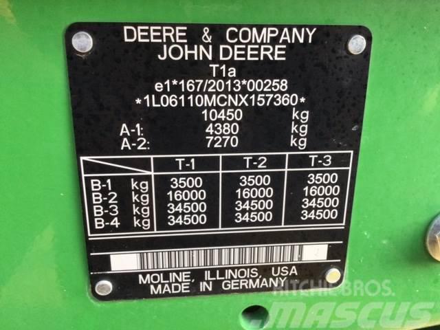 John Deere 6110M Tratores Agrícolas usados