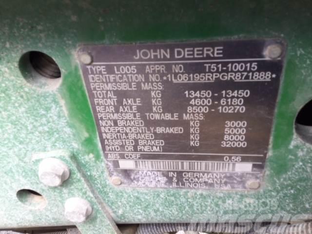 John Deere 6195R Tratores Agrícolas usados