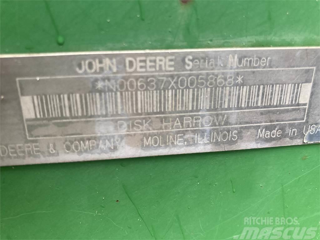 John Deere 637 Grade de discos