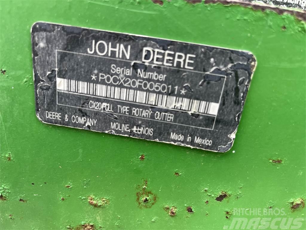 John Deere CX20 Cortadores, moinhos e desenroladores de fardos