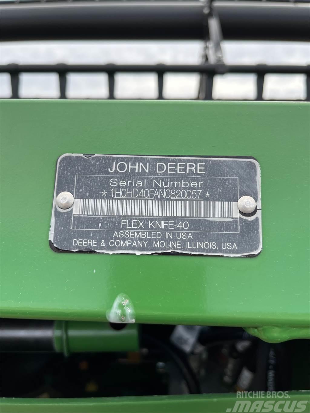 John Deere HD40F Acessórios de ceifeiras debulhadoras