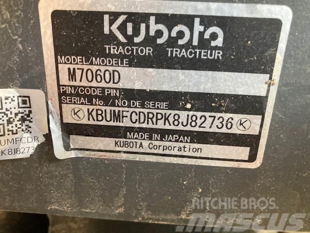 Kubota M7060 Tratores Agrícolas usados