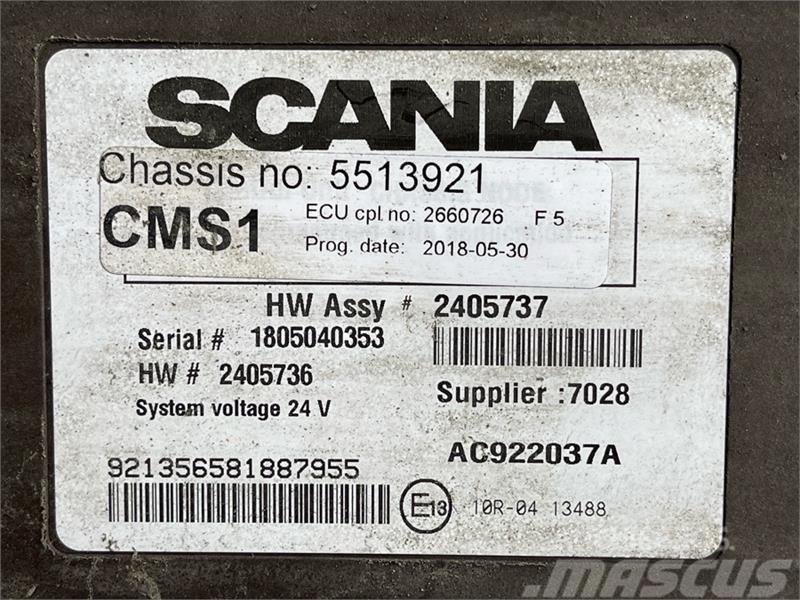 Scania  CMS ECU 2660726 Electrónica