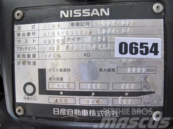 Nissan AL01A09D Empilhadores a gás