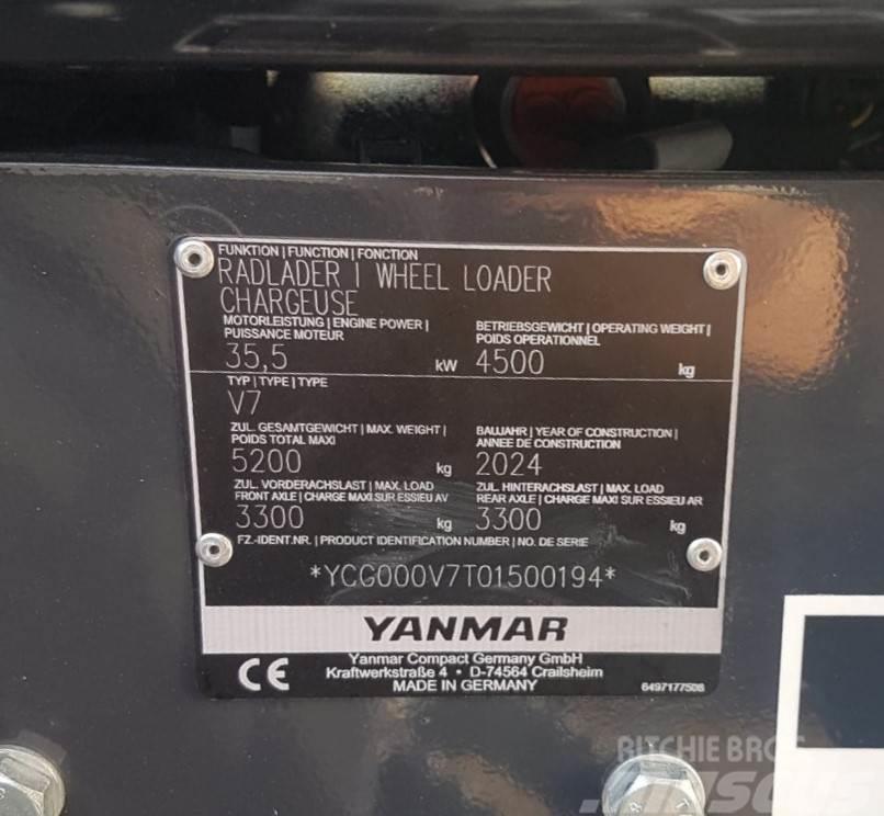 Yanmar V7 HW Pás carregadoras de rodas