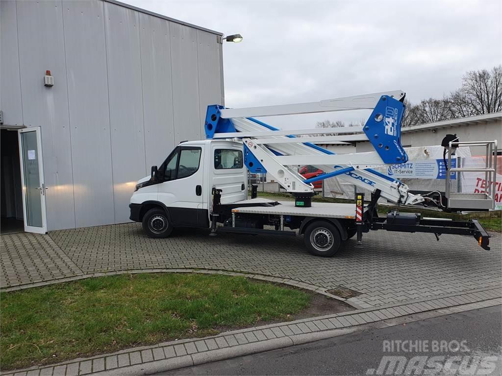 Socage 24D-Speed Plataformas aéreas montadas em camião