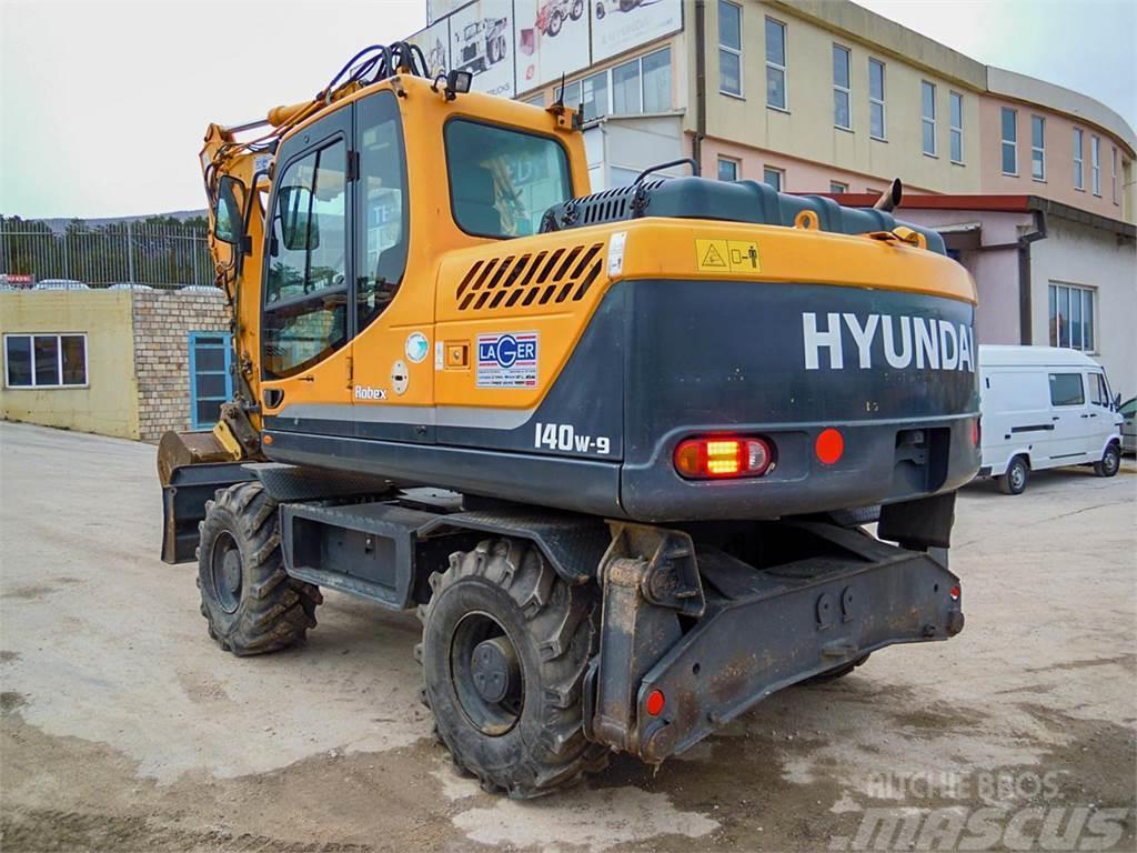 Hyundai R140W-9 Escavadoras de rodas