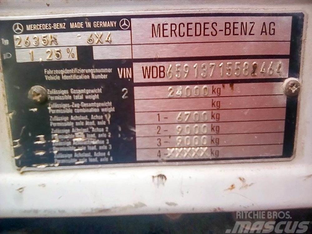 Mercedes-Benz 2635 Camiões basculantes