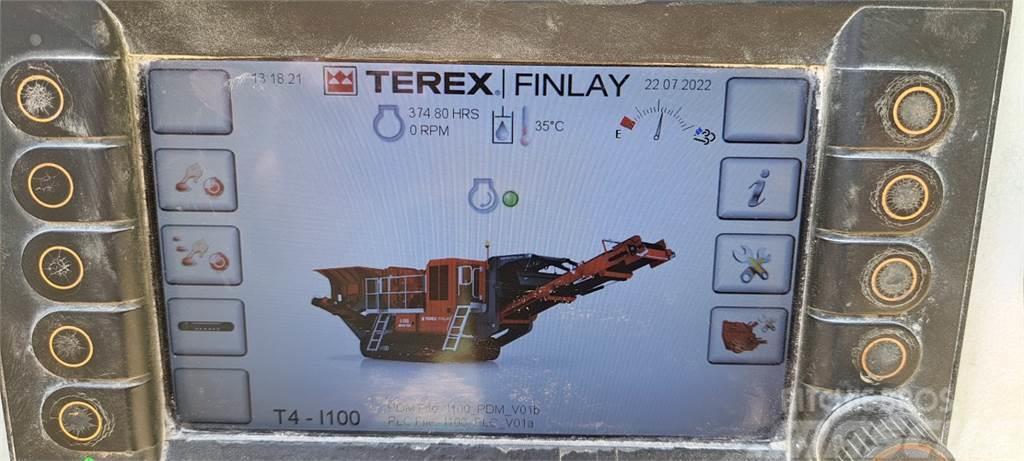 Terex Finlay I-100 Britadores móveis