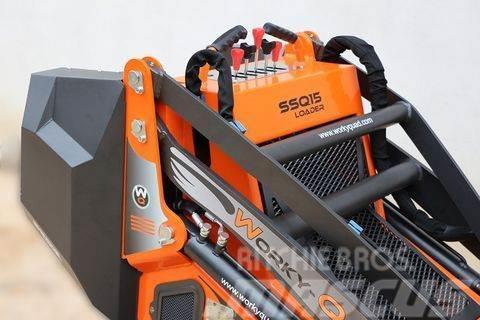Cast SSQ 15 Diesel Mini Lader Carregadoras frontais e escavadoras