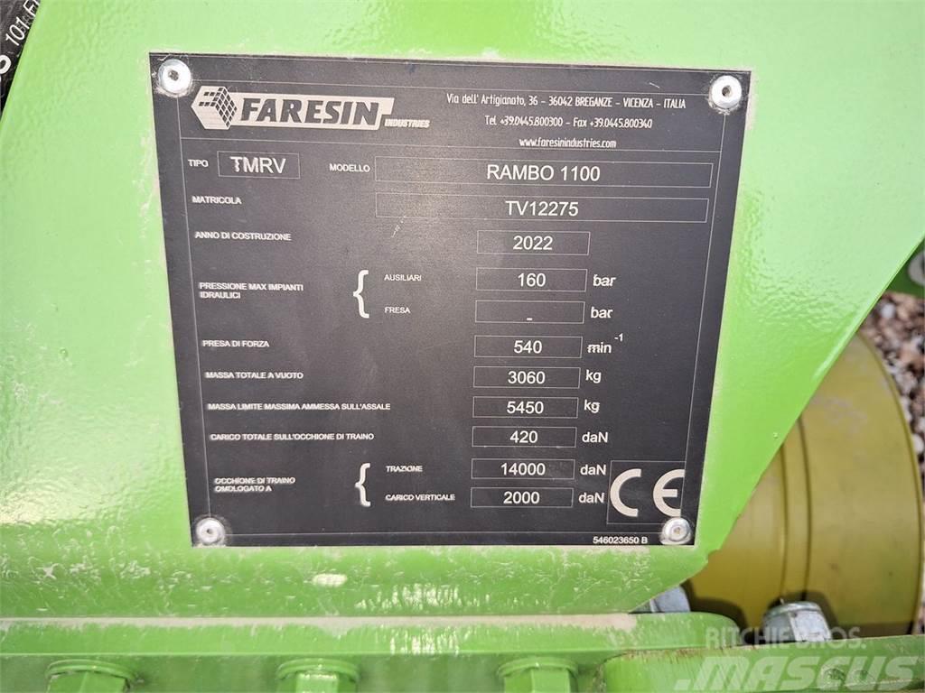 Faresin Rambo 1100 Vertikalmischwagen Outras máquinas agrícolas