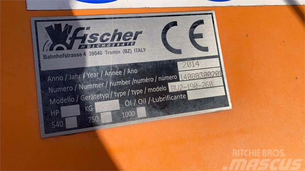 Fischer BV2 190-260 Gadanheiras e cortadores de folhas para pastos