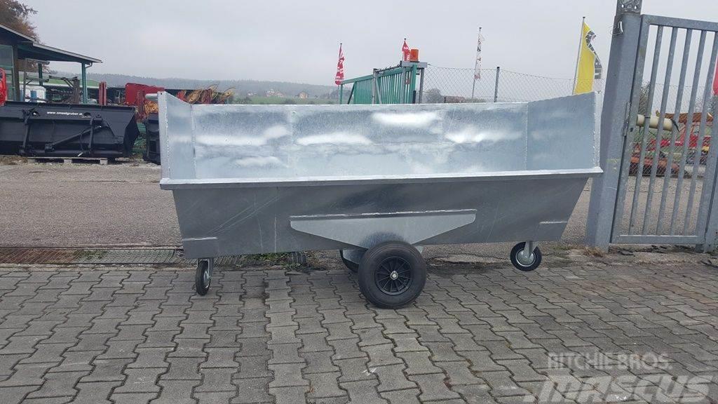Fuchs Dungcontainer 230 cm mit EURO Aufnahme Carregadoras frontais e escavadoras