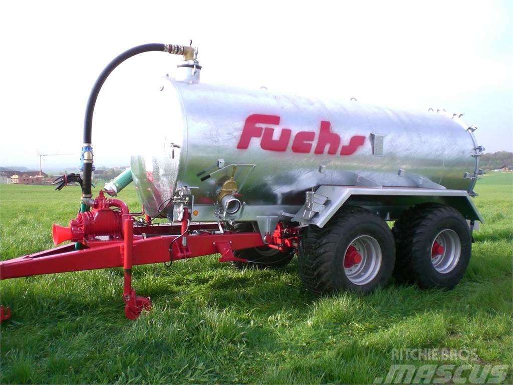 Fuchs Gülle Vakuumfass VKT 10 mit 10600 Liter Camiões-cisterna de lamas