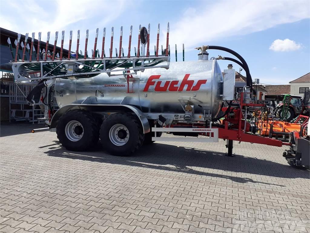 Fuchs VK 11 PRO TANDEM mit FSV 12 Meter FUCHS Schlepp Camiões-cisterna de lamas