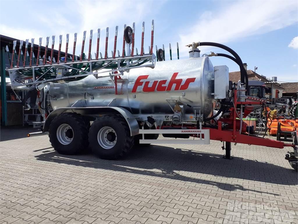 Fuchs VK 11 PRO TANDEM mit FSV 12 Meter FUCHS Schlepp Camiões-cisterna de lamas