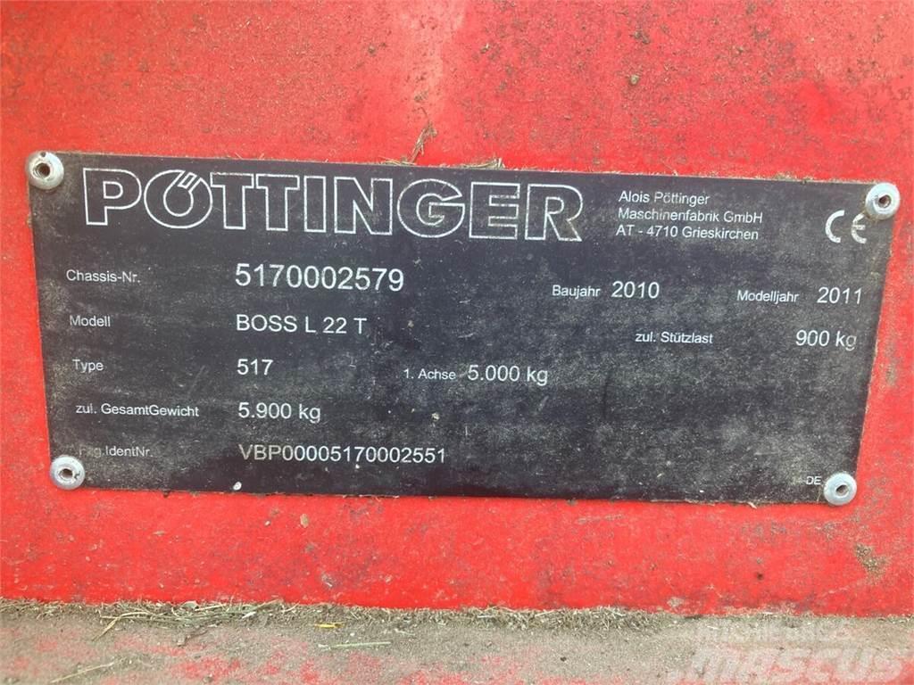 Pöttinger Boss 22LT Atrelados auto-carregadores