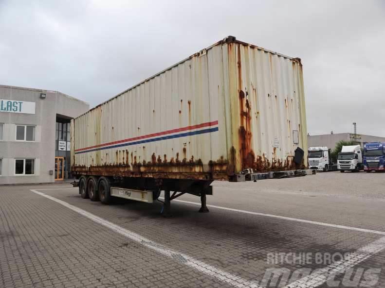 Fliegl Med container Semi Reboques Porta Contentores
