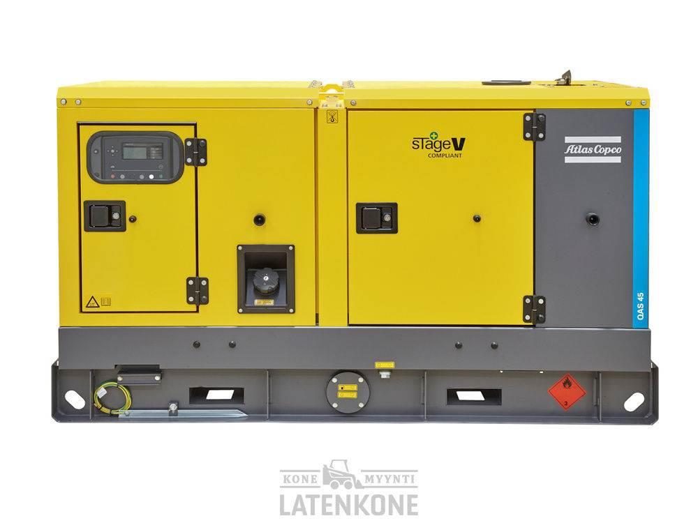 Atlas Copco QAS 45 50 Hz Generaattori StageV Box Geradores Diesel