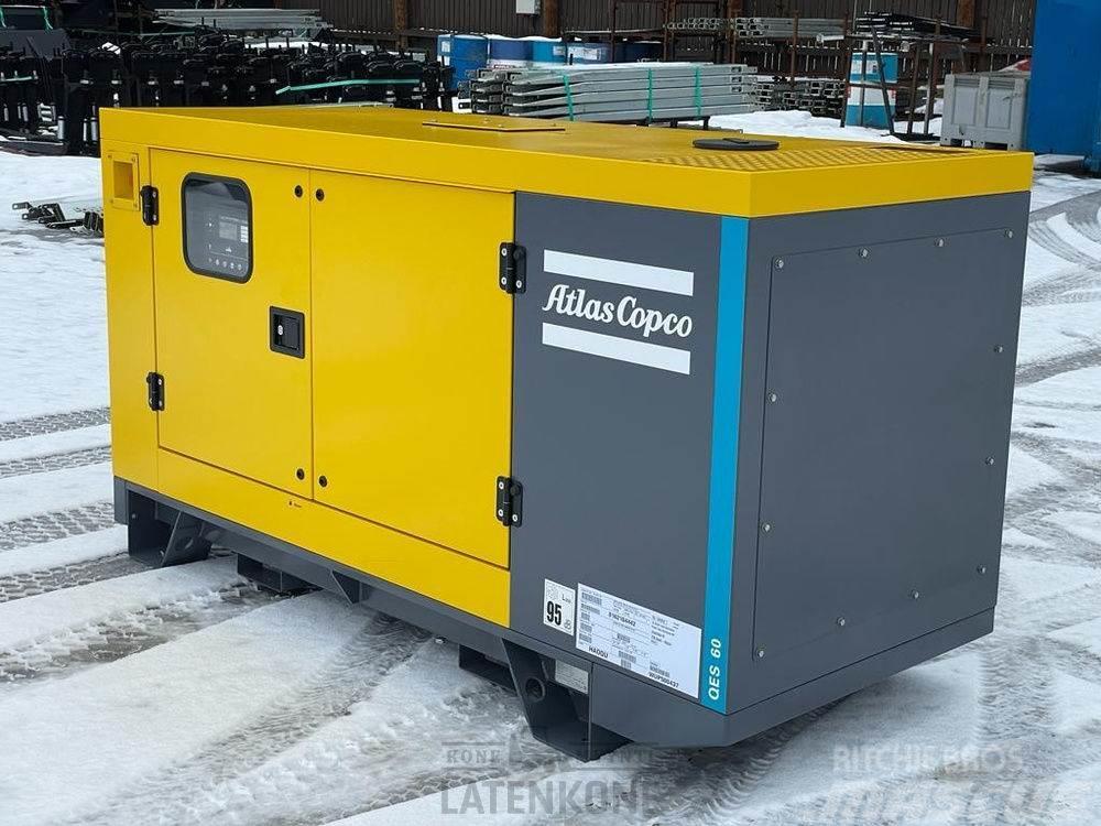 Atlas Copco QES 60 CUD 50 Hz Generaattori Geradores Diesel