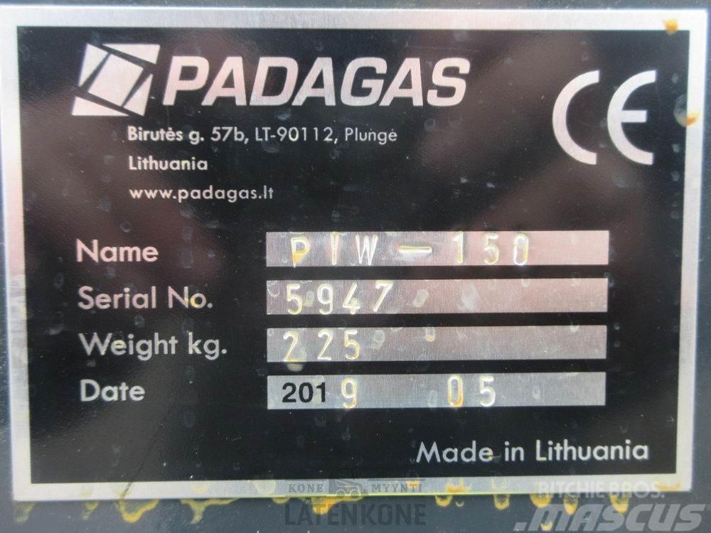 Padagas Puomiharja PIW-150 R ilman kiinnikettä Escovas