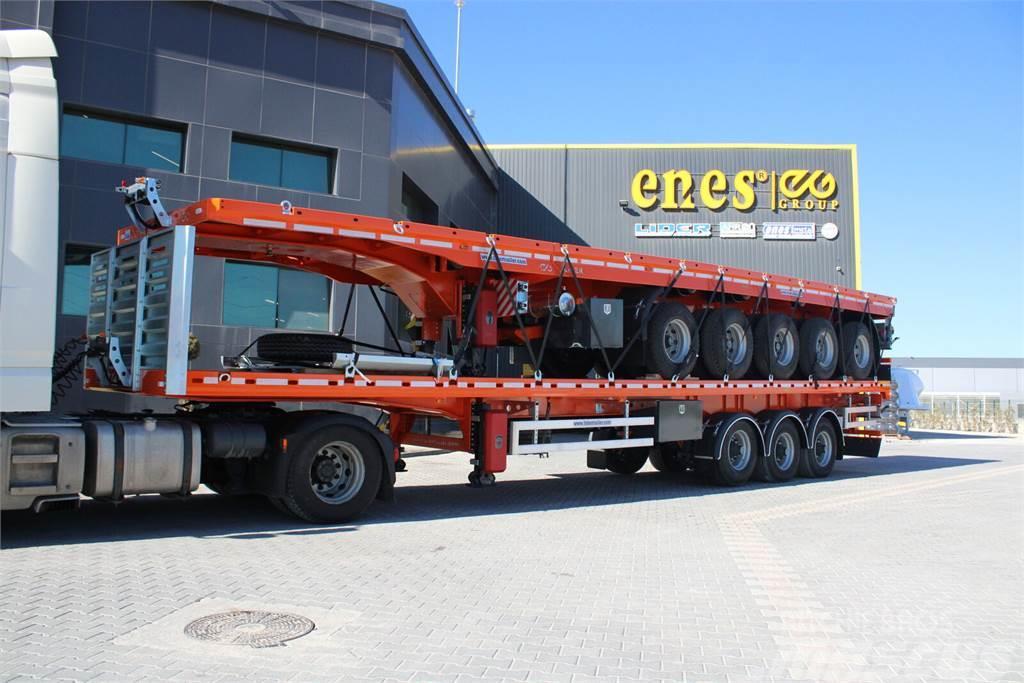 Lider 2022 YEAR NEW 40' 20' 30' container transport trai Chassis e suspensões