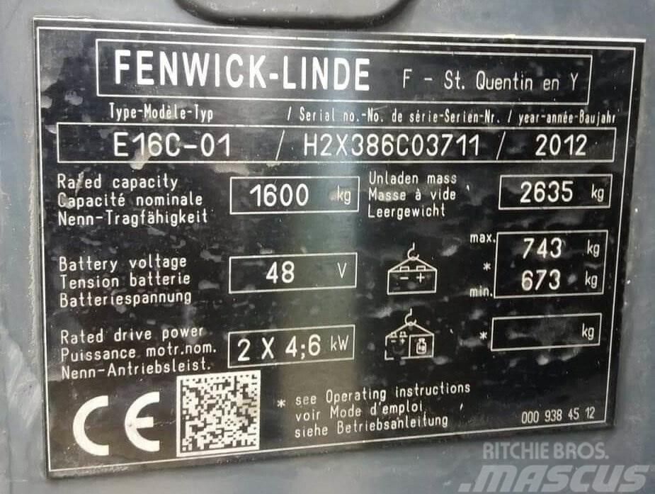 Fenwick E16C-01 Empilhadores - Outros