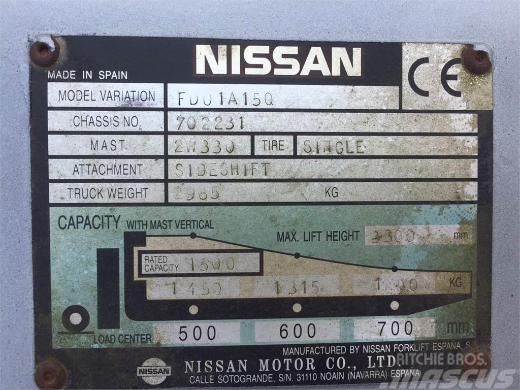 Nissan FD01A15Q Empilhadores - Outros