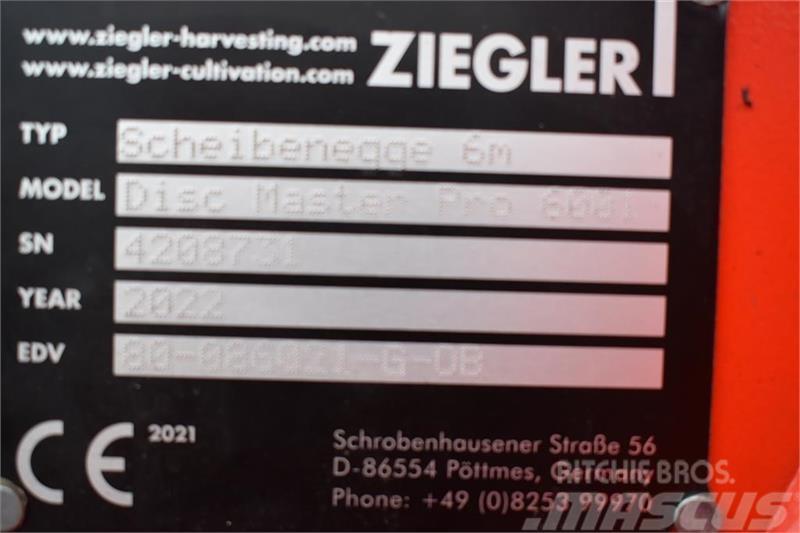 Ziegler Disc Master Pro 6001 Grade de discos