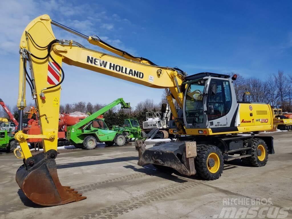 New Holland WE210 Escavadoras de rodas