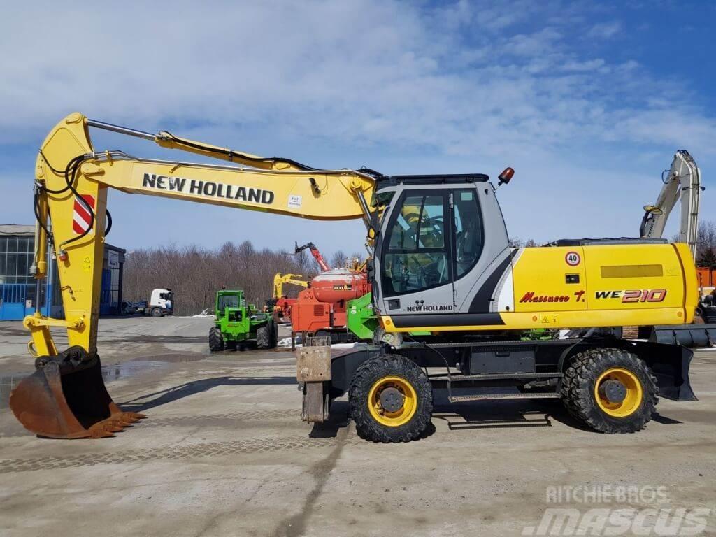 New Holland WE210 Escavadoras de rodas