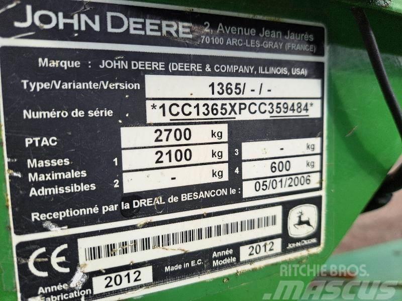 John Deere 1365 Gadanheiras-Condicionadoras