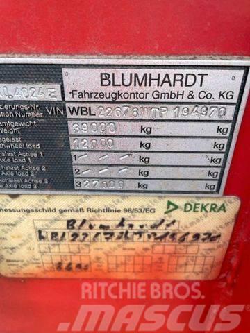 Blumhardt Tankchassie SLA 40.24 Semi Reboques Carga Baixa
