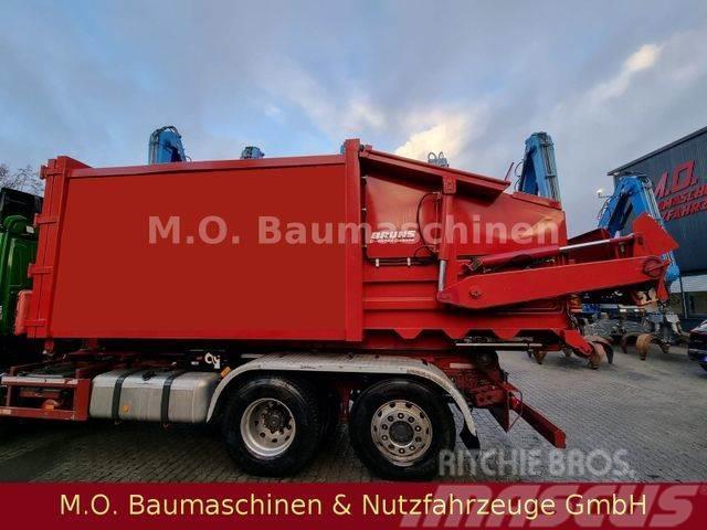 Bruns SP 1502 / Müllsammelaufbau/ Hecklader / Camiões de lixo