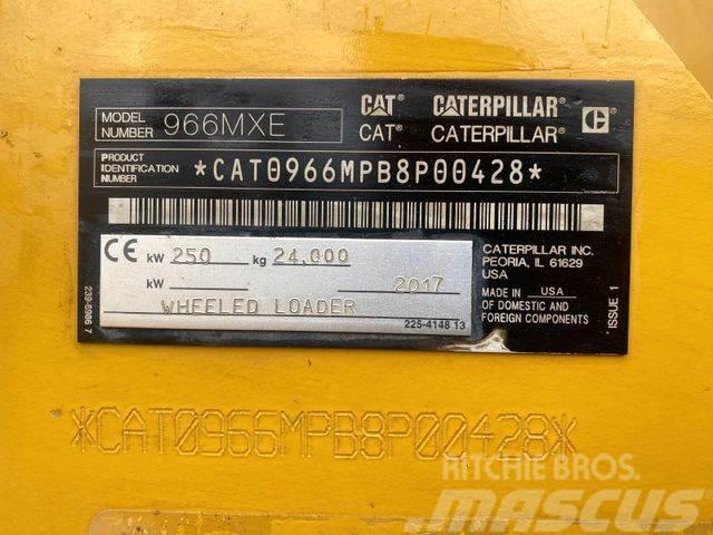 CAT 966 MXE **BJ2017 *10000/ZSA/Klima/German Machine Pás carregadoras de rodas