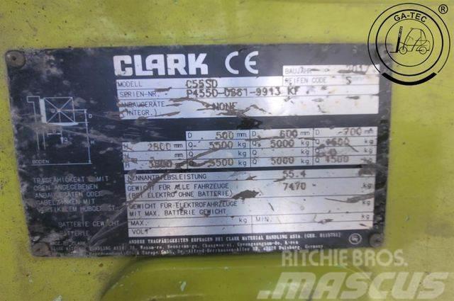Clark C55SD Empilhadores Diesel