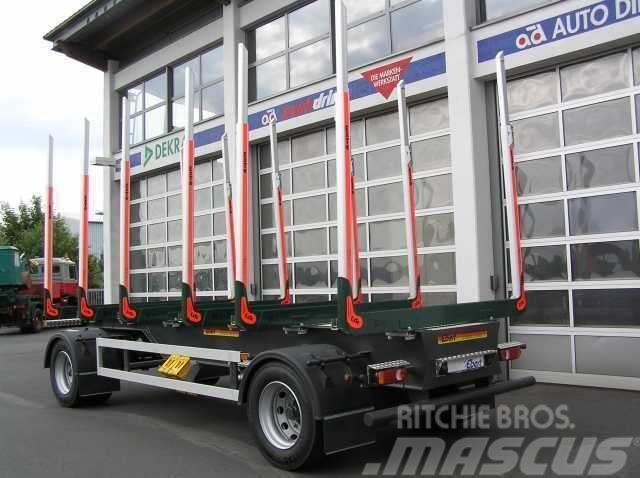 Ebert KHA 18 Kurzholz-Anhänger NEU Reboques de transporte de troncos