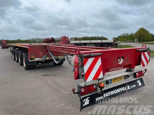 Faymonville 55 m long wing trailer Semi Reboques de Transporte Auto