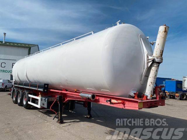 General Trailer silo kipper tank 60m3 for water vin 057 Semi Reboques Cisterna