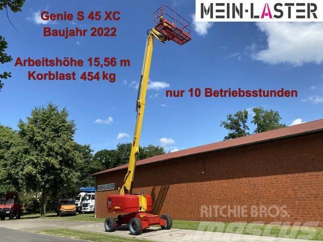 Genie S 45X 16 m max. 454 kg Korblast * Deutz Diesel Elevadores braços articulados
