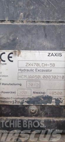 Hitachi ZX 470 LCH Escavadoras de rastos