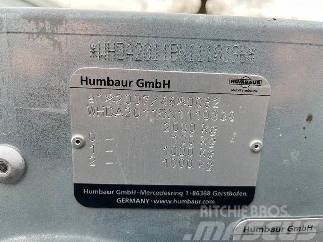 Humbaur FTK204020, Standort: FR/Corcelles Reboques de transporte Auto