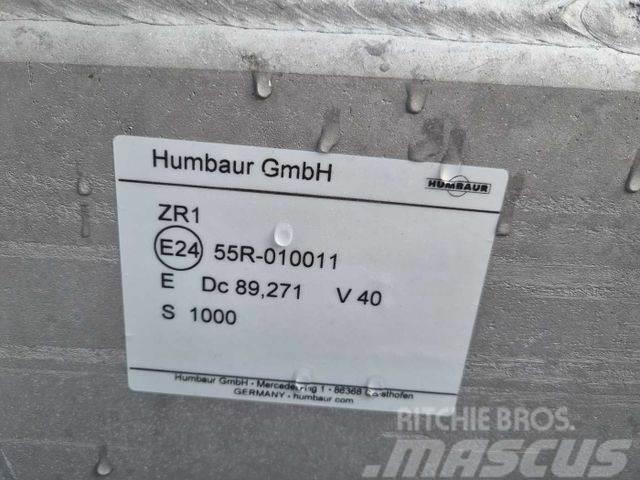 Humbaur HS 654020 BS Tandem Tieflader Reboques carga baixa